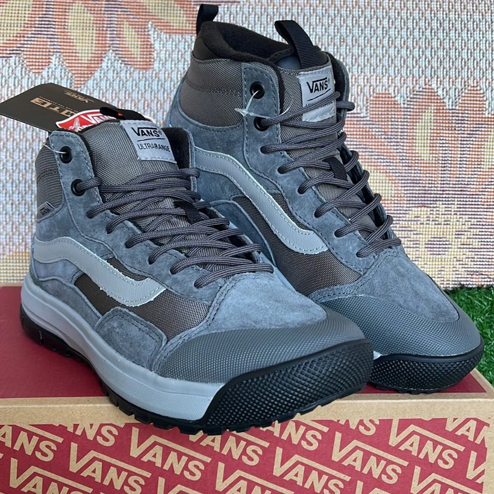 Vans Men’s Ultrarange Exo Pewter VN0ASKS5PWT Boots, Sneakers, Hiking Athletic